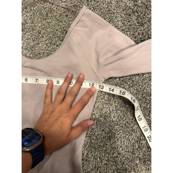 Lululemon One Piece Body Suit Pink Size 4 EUC - Picture 3 of 3